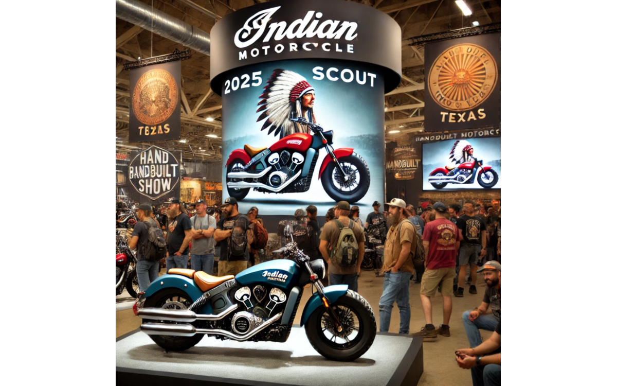 Indian Motorcycle Announces Sponsorship of Handbuilt Motorcycle Show in Austin With 2025 Scout Demos