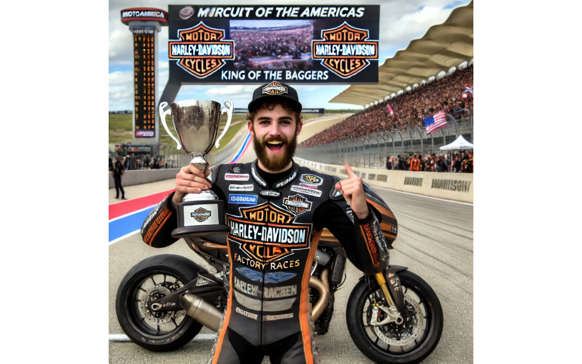 Harley-Davidson Factory Racer Kyle Wyman Sets a New Track Record and Wins in Texas